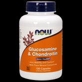 Glucosamin Chondroitin und Spurenelemente 120 Kapseln NOW FOODS